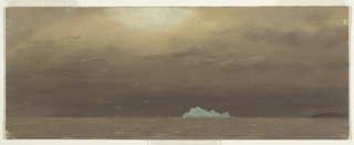 Drawing, Iceberg, St. Lewis Bay, Newfoundland, July 7-8, 1859