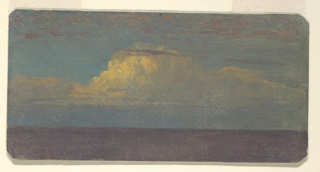 Drawing, Clouds at Sea
