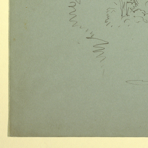 Drawing, Mountain Landscape, House, "near Jorje," Ecuador, June 1857