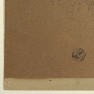 Drawing, Watxmann, the Königssee and Schoenfeld Spitze..., June–July 1868