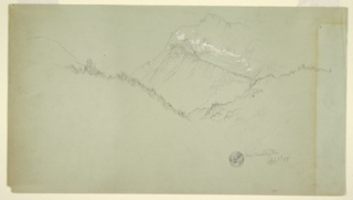 Drawing, Summit of the Watzmann, near Berchtesgaden, Bavaria (Germany)