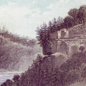 Print, Whirlpool near Niagara, ca. 1857