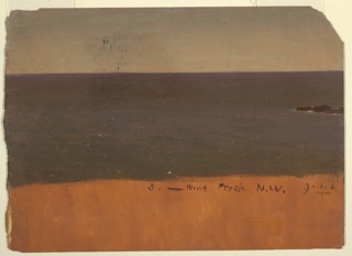 Drawing, Maine Coast, Mt. Desert Island