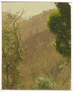 Drawing, Hillsides, Jamaica