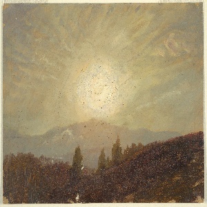 Drawing, Sunset, 1855–65