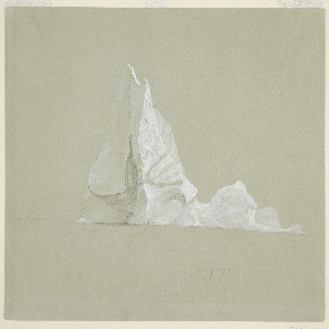 Drawing, Iceberg, July 9, 1859