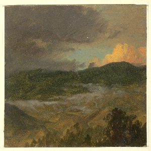 Drawing, Landscape, 1865