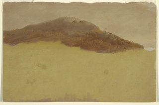 Drawing, Wooded Hillside