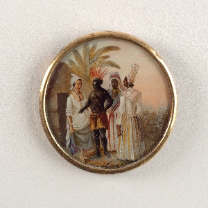 Button, late 18th century