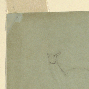 Drawing, Llamas near "Chimborazo," Ecuador, September 1853