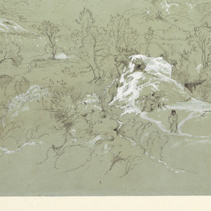 Drawing, Landscape Near Guaranda, Ecuador, June 5, 1857