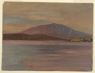 Drawing, Mt. Katahdin, Maine