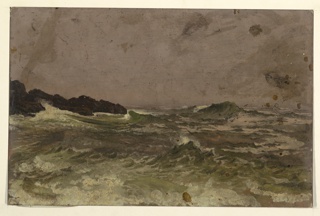 Drawing, Maine Coast, Mt. Desert Island