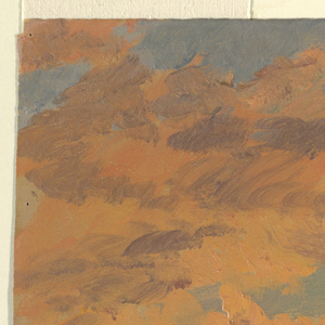 Drawing, Sunset, 1865