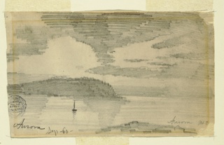 Drawing, Aurora, Mt. Desert Island, Maine