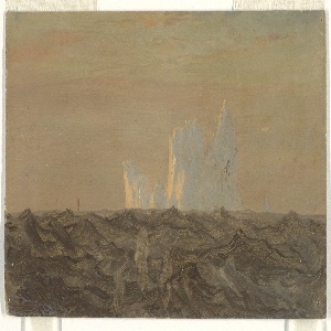 Drawing, Icebergs, 1859