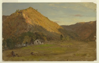Drawing, Autumn Mountains, Hot Springs, North Carolina, September–October 1880