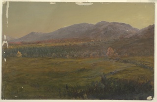 Drawing, Autumn Mountains, Vermont