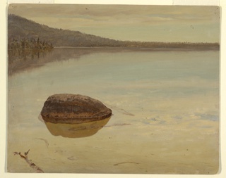 Drawing, Lake View, Maine