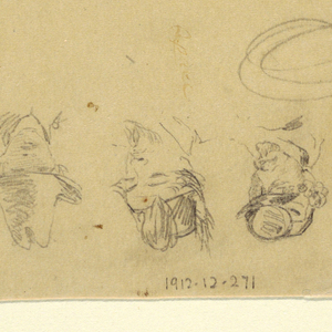 Drawing, Sketches of Army Encampments, 1862
