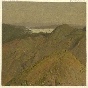 Drawing, Distant View over Hilltops, August 1865