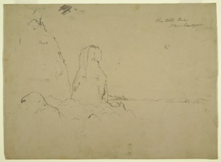 Drawing, The Old Friar, Near Eastport, Maine