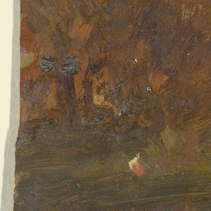 Drawing, Woodland Scene in Autumn (Hudson, New York or Maine), 1860–70