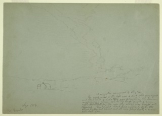 Drawing, A Suggestive Arrangement of Sky, Mt. Desert Island, Maine