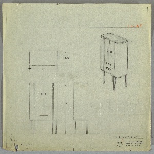 Drawing, Cabinet, early 20th century