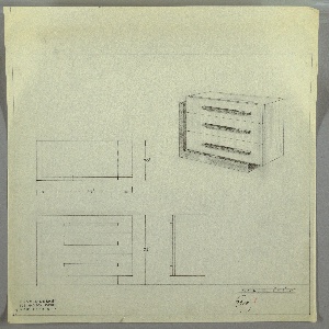 Drawing, Chest of Drawers