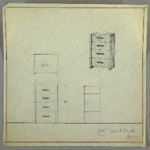 Drawing, Chest of Drawers