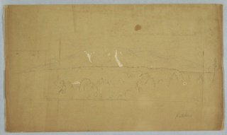 Drawing, Mt. Katahdin, Maine