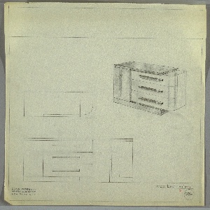Drawing, Chest of Drawers