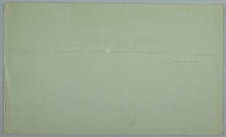 Drawing, Cape North, Cape Breton, Canada