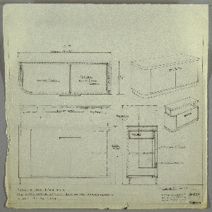 Drawing, Buffet, Adjustable, early 20th century