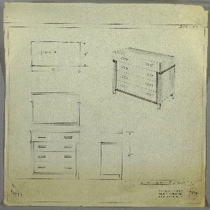 Drawing, Chest of Drawers