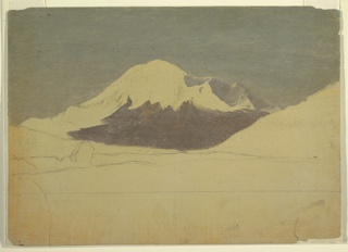 Drawing, Mount Chimborazo, Ecuador