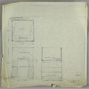 Drawing, Booth on Casters, early 20th century