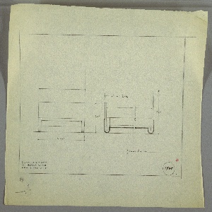 Drawing, Bed, early 20th century