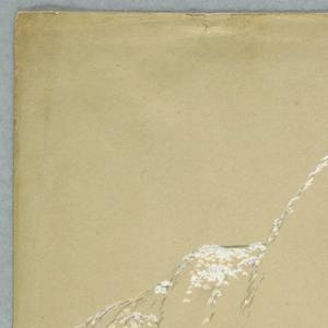 Drawing, Boulders, the Canadian Bank, 1858