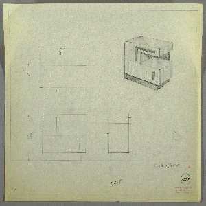 Drawing, End Table, early 20th century
