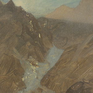 Drawing, Bernese Alps, Switzerland, August 1868