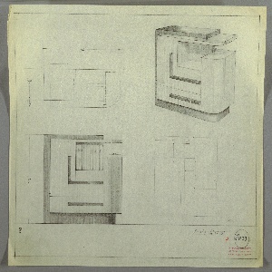 Drawing, Cabinet, early 20th century