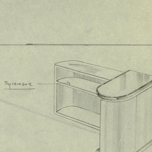 Drawing, Cabinet, early 20th century