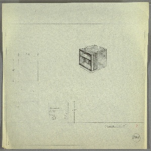 Drawing, Cabinet, early 20th century