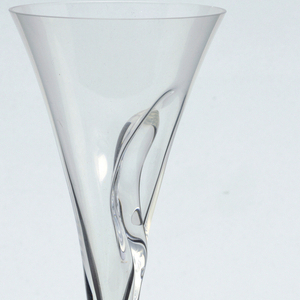 "Capriolen" glass stemware Flute, 1984
