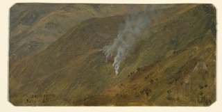 Drawing, Charcoal Burning, Jamaica