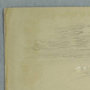 Drawing, Sky over the Falls, September 1856