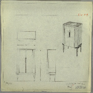 Drawing, Cabinet, early 20th century