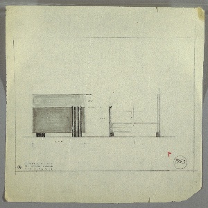 Drawing, Bed, early 20th century